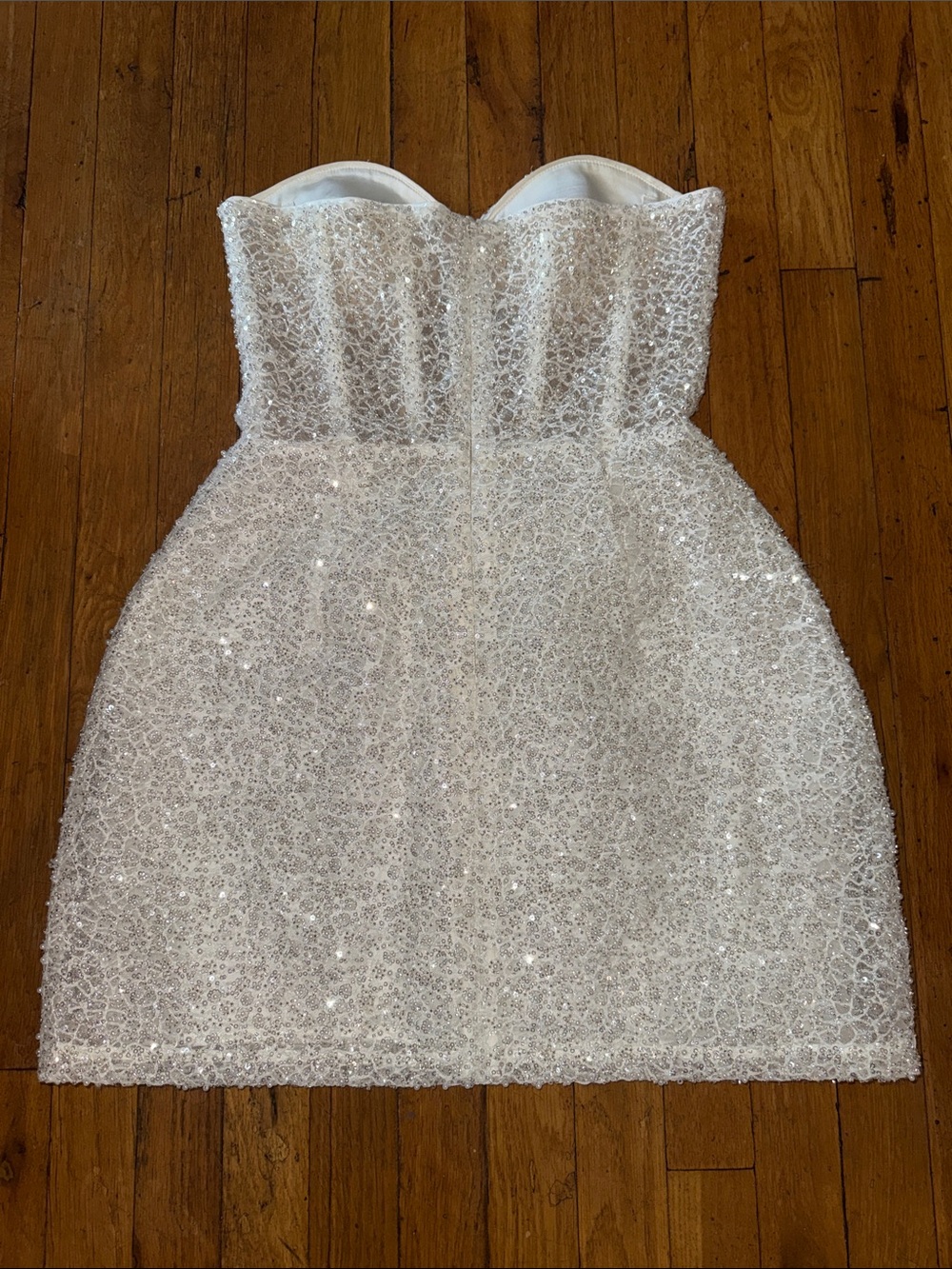 NADINE MERABI Alice white dress - Picture 4 of 9